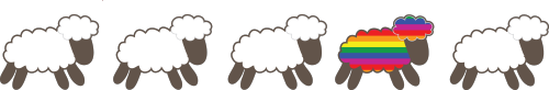 Who cares about the Black Sheep, when you can be the fabulous sheep instead?