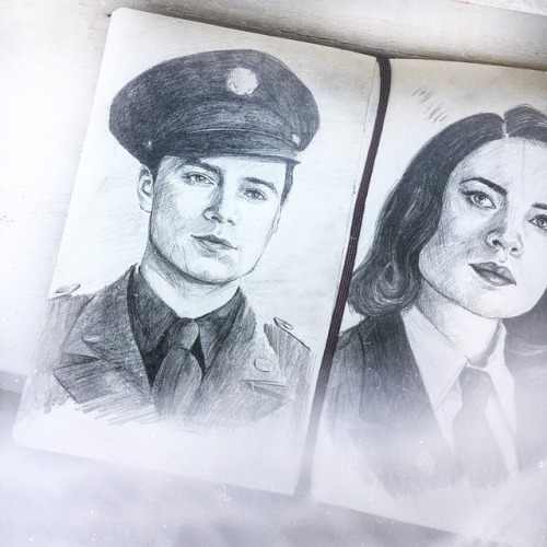 steve’s sketchbookbucky and peggy 