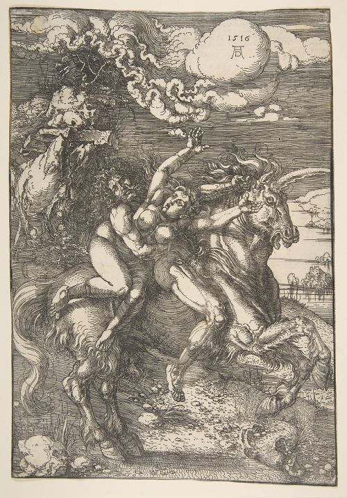Abduction of Proserpina by Albrecht Dürer (1516)