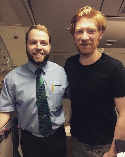 Domhnall and fan last month (24/09/2018) (x)