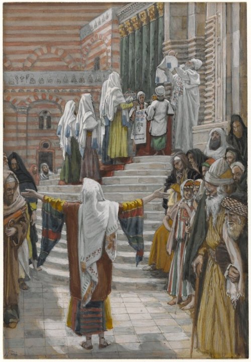 artist-tissot: The Presentation of Jesus in the Temple