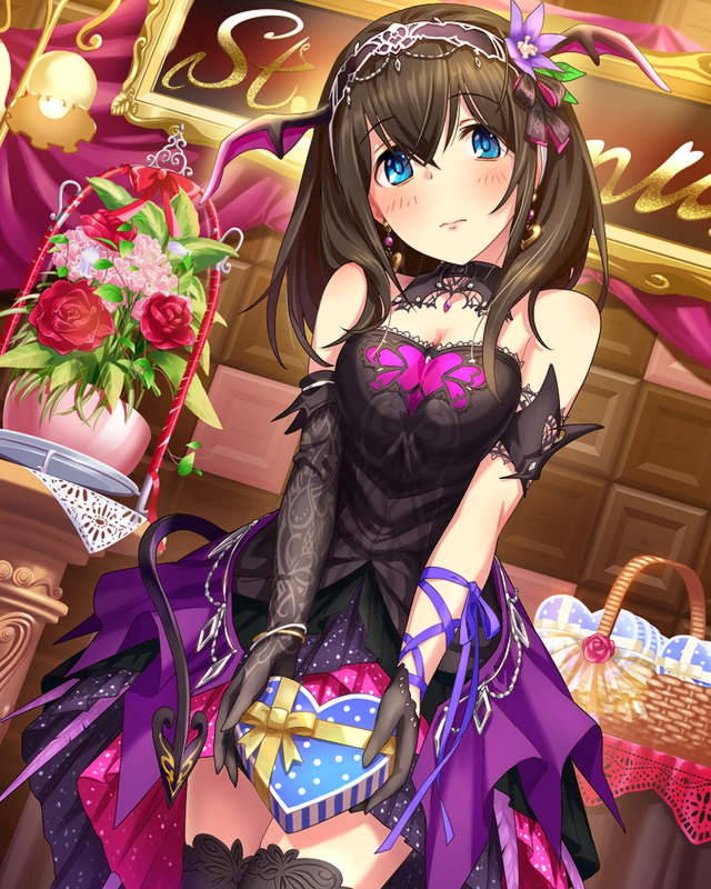 cinderella-girl-srs:  [一瞬の誘惑]鷺沢文香 [Moment’s Temptation] Sagisawa