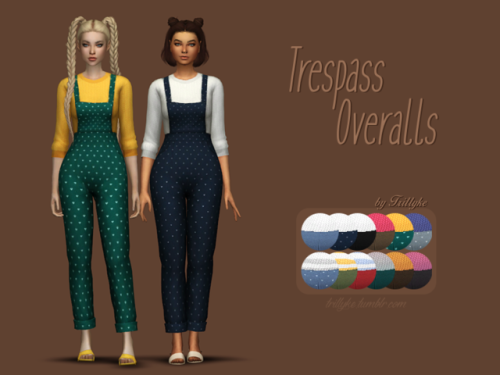 trillyke:  Trespass Overalls A comfy wear for those chilly days :) custom thumbnail  12 colour swatc
