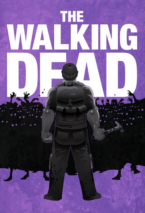 xombiedirge:  The Walking Dead by The Ninjabot / Facebook / Tumblr