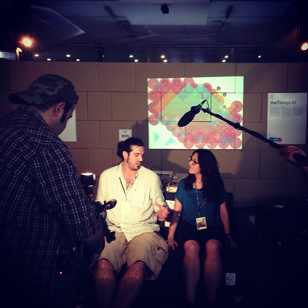 And suddenly TV-España is interviewing Marc about the project…