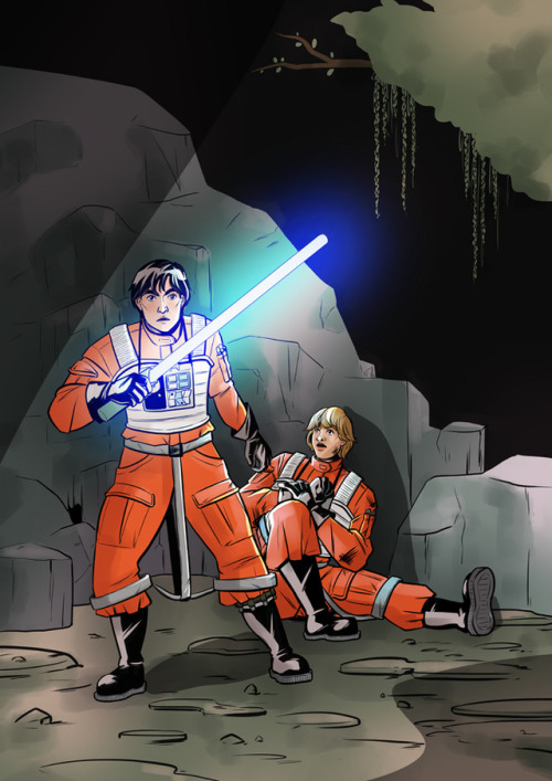 drinkupthesunrise: They were backed into a corner. Wedge wasn’t sure where his blaster had gon