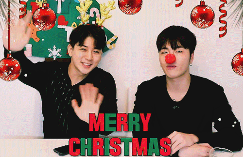 chanwho: merry christmas from songchelin guide (ft junhoe) ❤❤