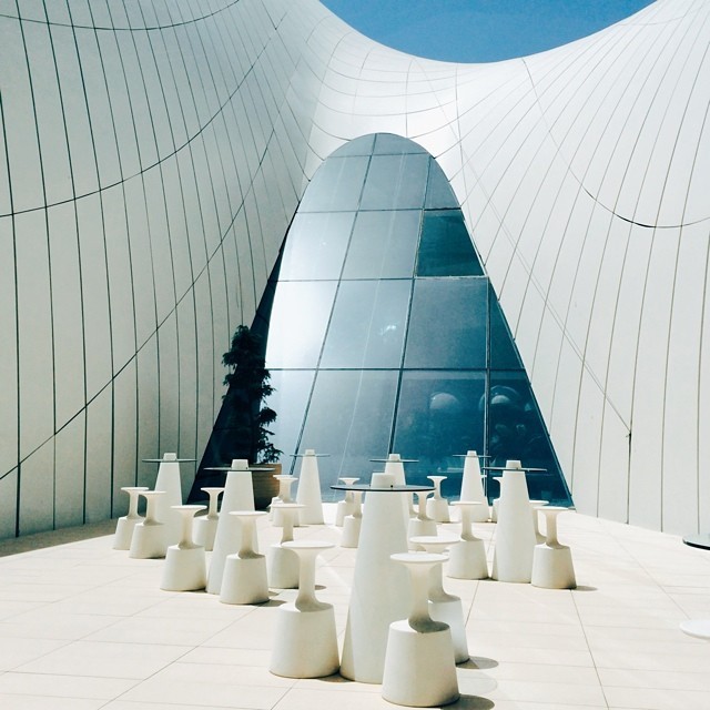 instagram:  A Sweeping Symbol of Modernity in Azerbaijan  For more photos and videos