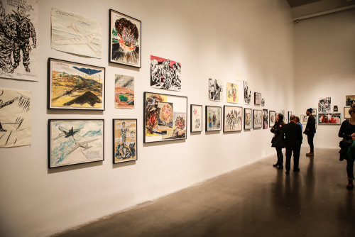 @newmuseumRaymond Pettibon NYC Exhibit Shaun Regan PHOTO