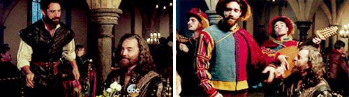 theheroheart:GALAVANT:Sir Galavant and King Richard: The hero, and the hero’s BFF.Bonus from the gag