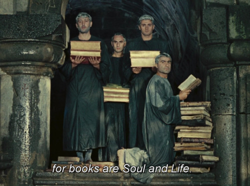 365filmsbyauroranocte:Sayat Nova (a.k.a. The Color of Pomegranates) (Sergei Parajanov, 1969)