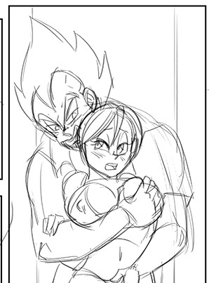 Last month I promised I’d do something special if I hit 񘈨 on patreon. And I by golly I did!Starting this month I’ll be posting a special short comic featuring King Vegeta and Bulma on my patreon! The comic, Summer Paradise Part 1: King of