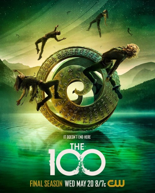 The 100 season 7 poster has us reeling over from excitement! But where is Bellamy Blake? #The100 #bo