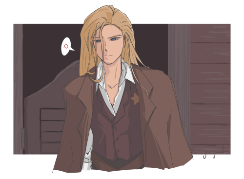 More Cowboy!bela Sketches