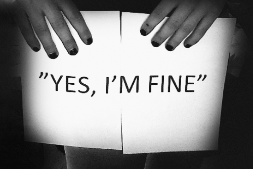 suffocatinginblackandwhite:  Yes, I’m fine 