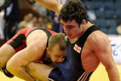 navyfistfighter:  Cannot Beat Him, Then Bite HimHaving just the wrestling singlet in his mouth is not very effective assuming, of course, that biting was allowed in freestyle wrestling….