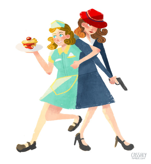casshey: vintage gal pals on the hip