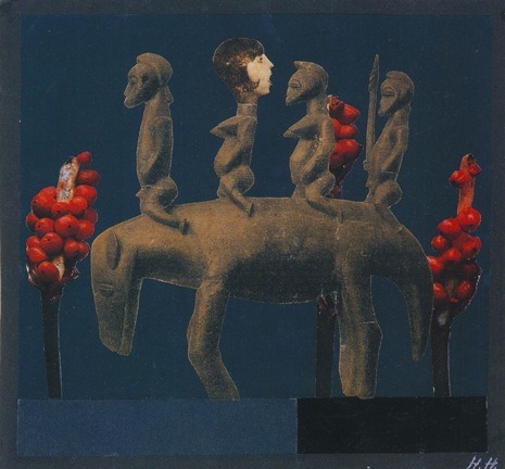 magictransistor:  Hannah Höch, Aus der Sammlung: Aus einem ethnographischen Museum