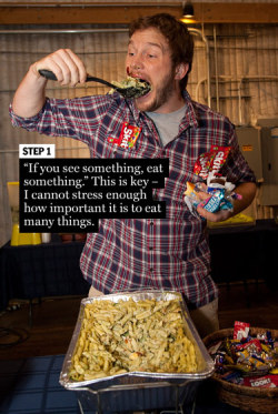 theoncominghope:  I love you Andy Dwyer carry-on-wayward-fallen-angel:  ladypaceofmirkwood:  Weight gain Tips From Chris Pratt  this man is a gift and we must cherish him  