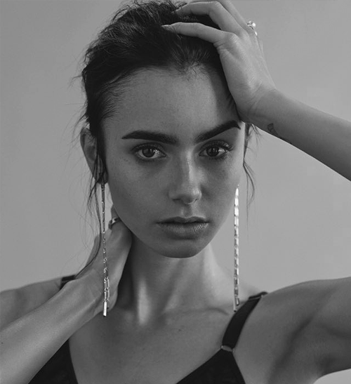 Porn Pics dailylilycollins:  Lily collins  photographed