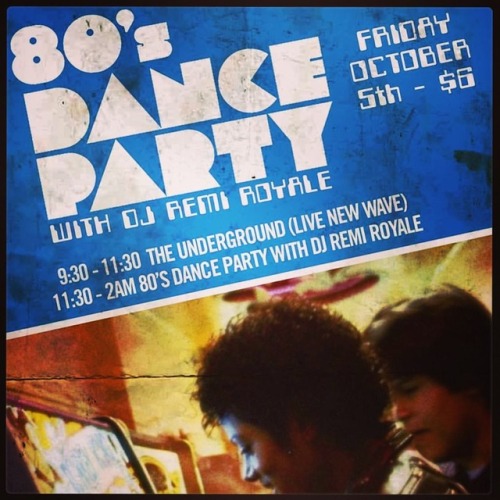 TONIGHT at TARG!! Join us for Ottawa’s most authentic (and favourite!!) 80s experience - doors@9pm!!