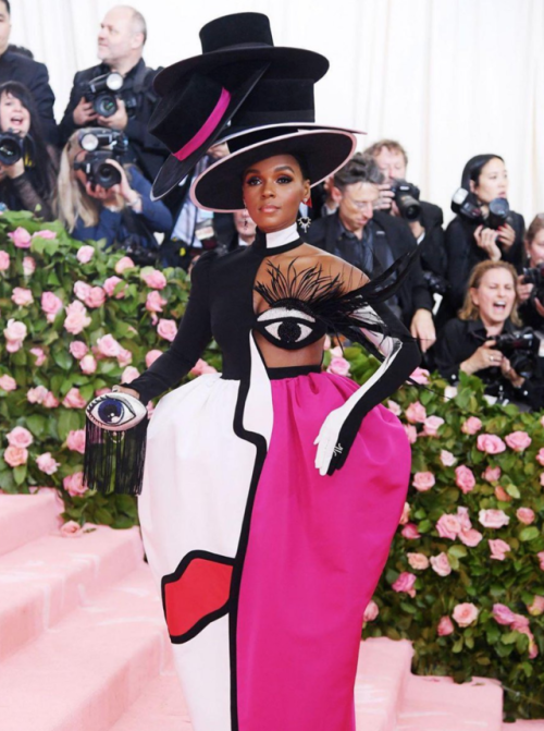 glowdetails:Janelle Monaé at The Met Ball 2019