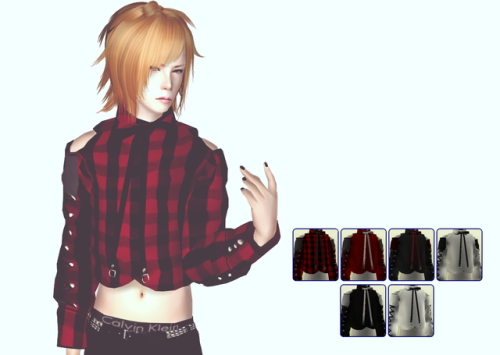 0201-sims: @studio-k-creation‘s Lace Sleeves top for adult male converted 4t2! NO AD.FLY Polycount: 