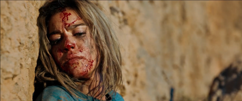 “Women always have to put up a fucking fight.”Matilda Lutz as Jennifer in Revenge (2018)