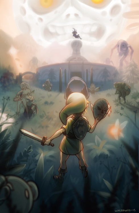 nintendo-forever: Majora’s Mask by whispwill