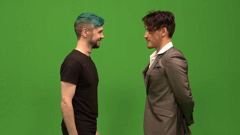marielgum:  This is precious!!(from “DARKIPLIER vs ANTISEPTICEYE - BLOOPERS”)