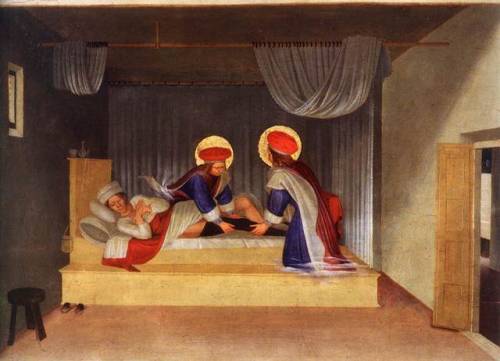 Fra Angelico, The Healing of Justinian by Saint Cosmas and Saint Damian, c. 1440.
