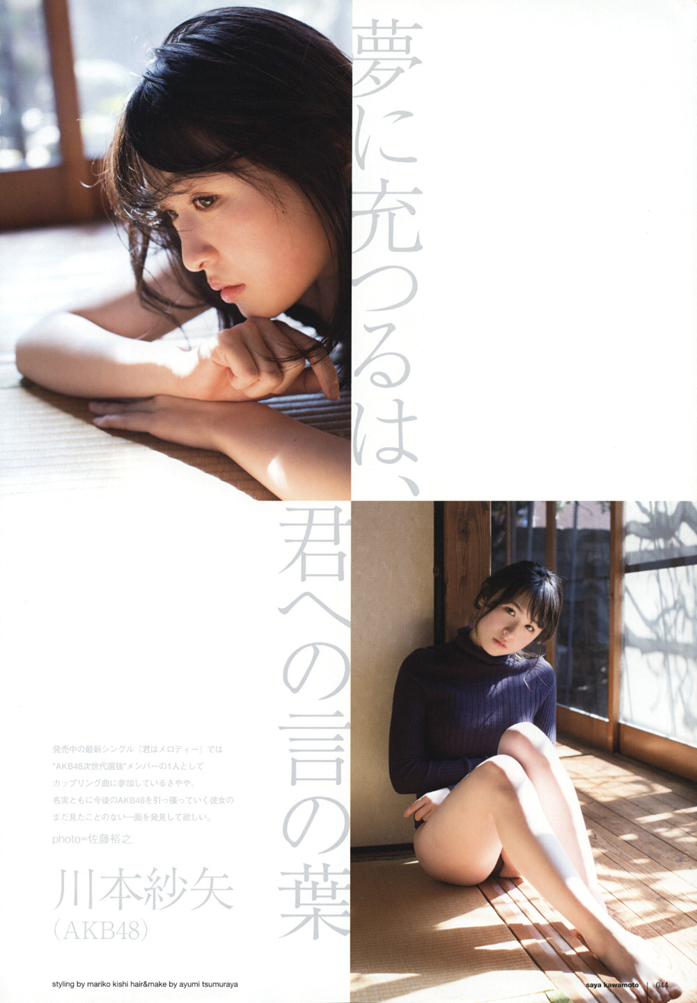 timo0509:  川本紗矢　UTB　vol.241
