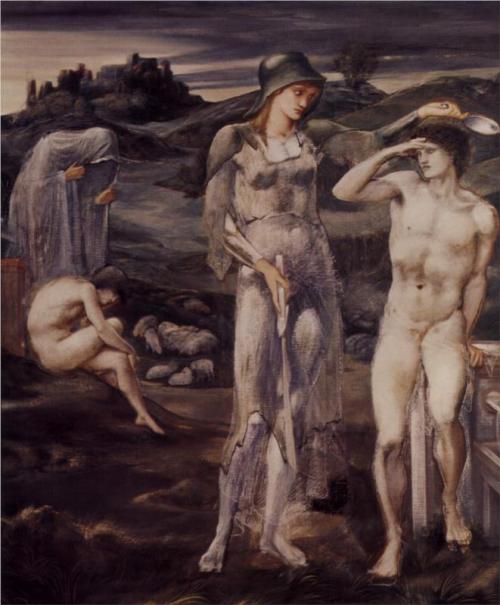 endlessquestion: Edward Burne Jones - The Calling of Perseus, 1898, oil on canvas, Staatsgalerie