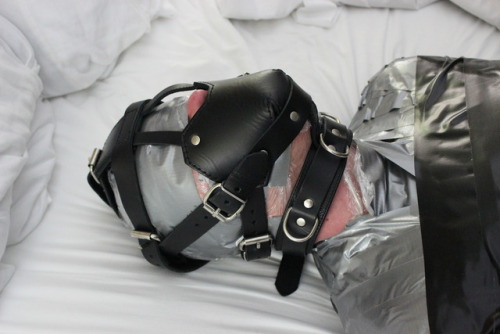 second time being mummified, this time was a mixture of gorilla tape and duct tape. favorite thing a