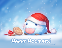 justduet:  quick drawing from my stream :D happy holidays err1~~ 