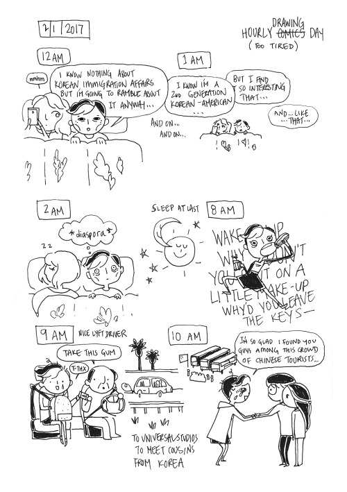 I&rsquo;m a little late for Hourly Comics Day (which was on Feb 1st), but here they are! they&am