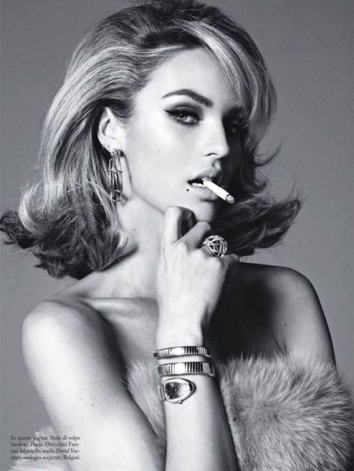 sosuperficial: Candice Swanepoel by Steven Meisel for Vogue Italia, February 2011.