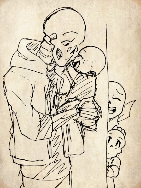 Drawing of dualtale sans (By: King Silver on Tumblr) the second photo with  filter. Enjoy it 💙 #undertaleau #dualtale #drawing