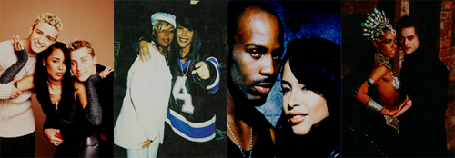 aaliyahqueenofurbanpop:  Aaliyah + famous people/friends 