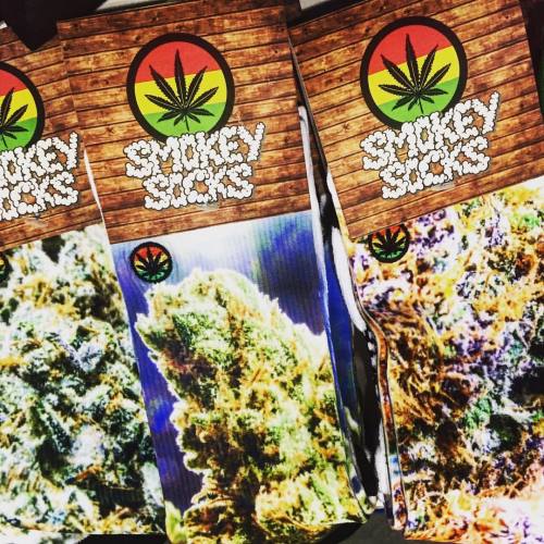 The @richardpodjr #SmokeySocks collection. Check them out at smokeysocks.com
