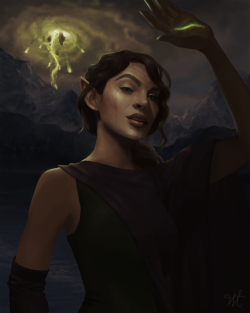 lavellanlove: “Maker, it’s the end of the world.” Avira Lavellan &amp; The Breach [+] 