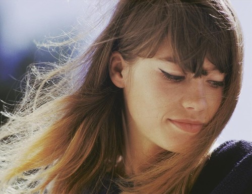  Françoise Hardy photographiée par Jean-Marie Périer. 