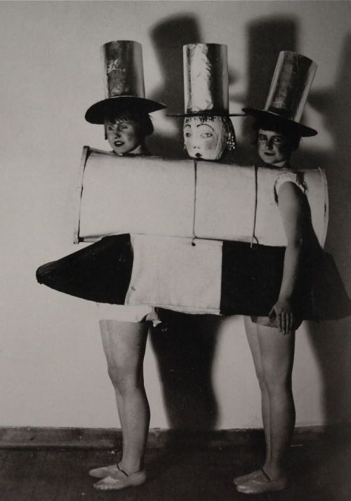 Women at the Bauhaus &lsquo;New Objectivity Party&rsquo;, Weimar, 1925.