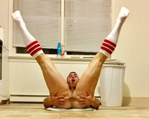 fuckyeahcrewsocks:  socksstayon:  sup88:  sup88:  The trend is ?  A. I love cock  B. I love spreading my legs.  C. I love being a GAY BOI D. All of the above.   Follow @sup88. Leave your answer. Lol.  Please reblogg !  Boom  Crew socks for the fanboys