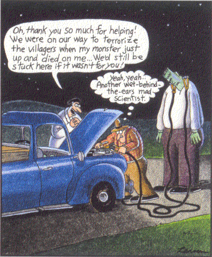 far side halloween comics