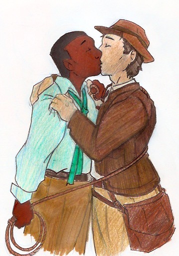 topoart:Finn that’s not why Poe carries around a whip.aka i rly shouldn’t watch indiana jones at 2 i