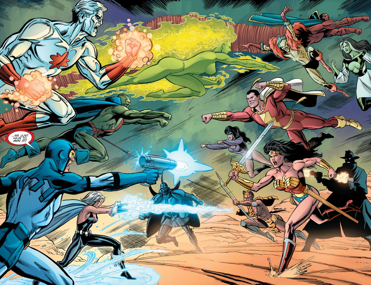 fullofcomics:  Justice League Vs Justice LeagueConvergence: Justice League International