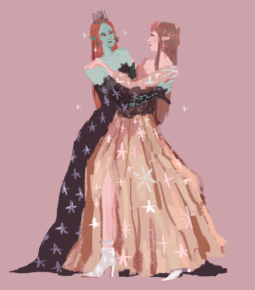 jooliart: midzel in fancy dresses request for anon! Thank you :,O 