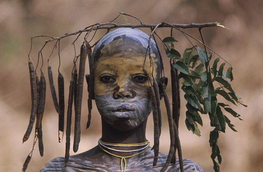 Natural Fashion from Ethiopia’s Omo Valley. Photographs by Hans Silvester