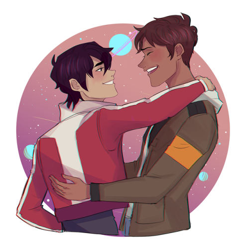 junknight: baby’s first klance art awhhh. lol sorry 